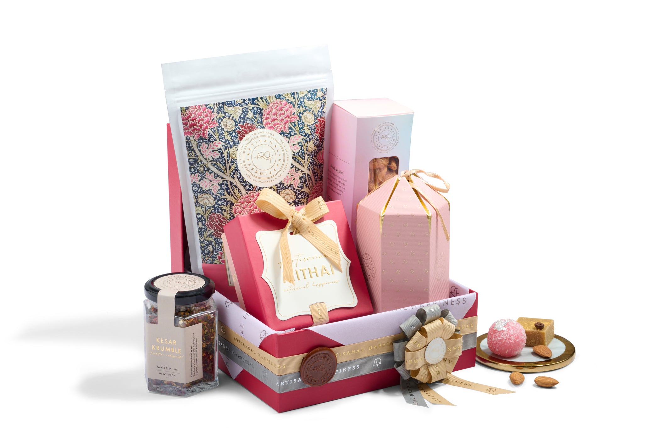 Small Pink Open Hamper