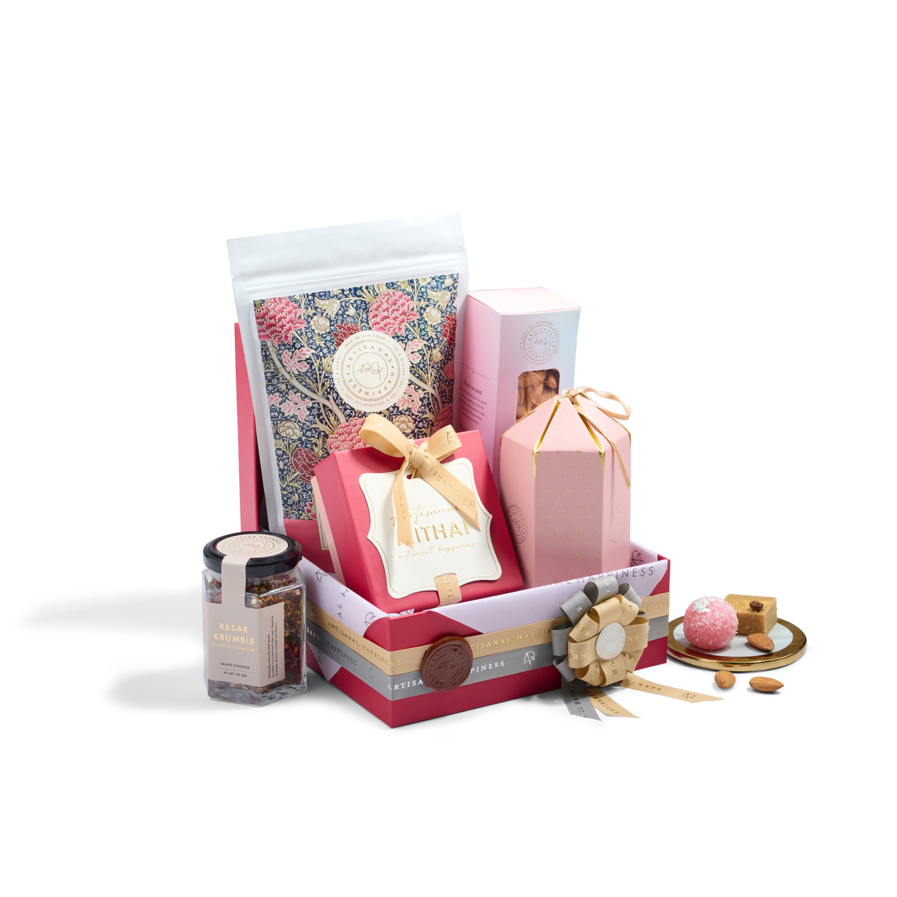 Small Pink Open Hamper