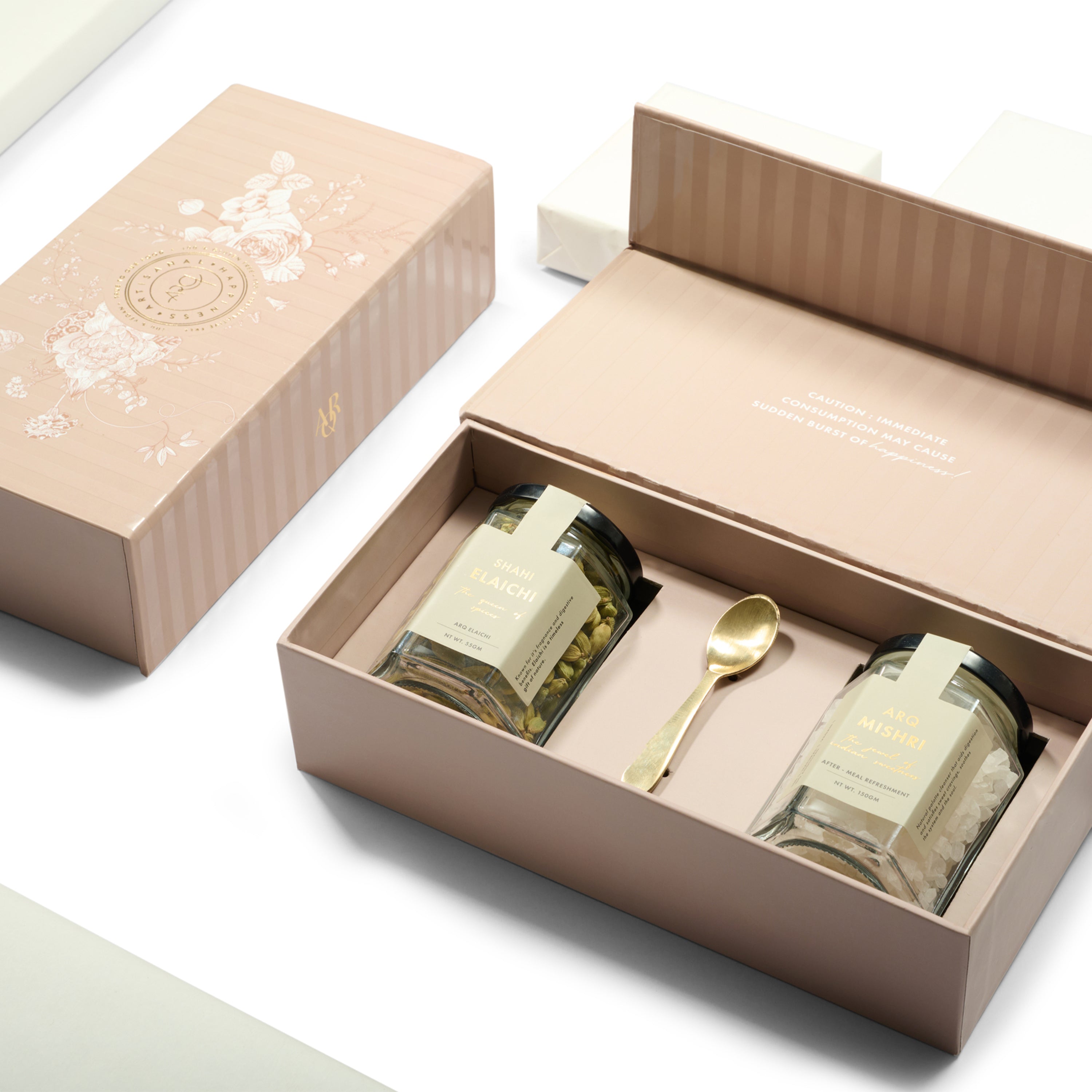 Mag Flip Box - 2 Jar with Mishri & Elaichi