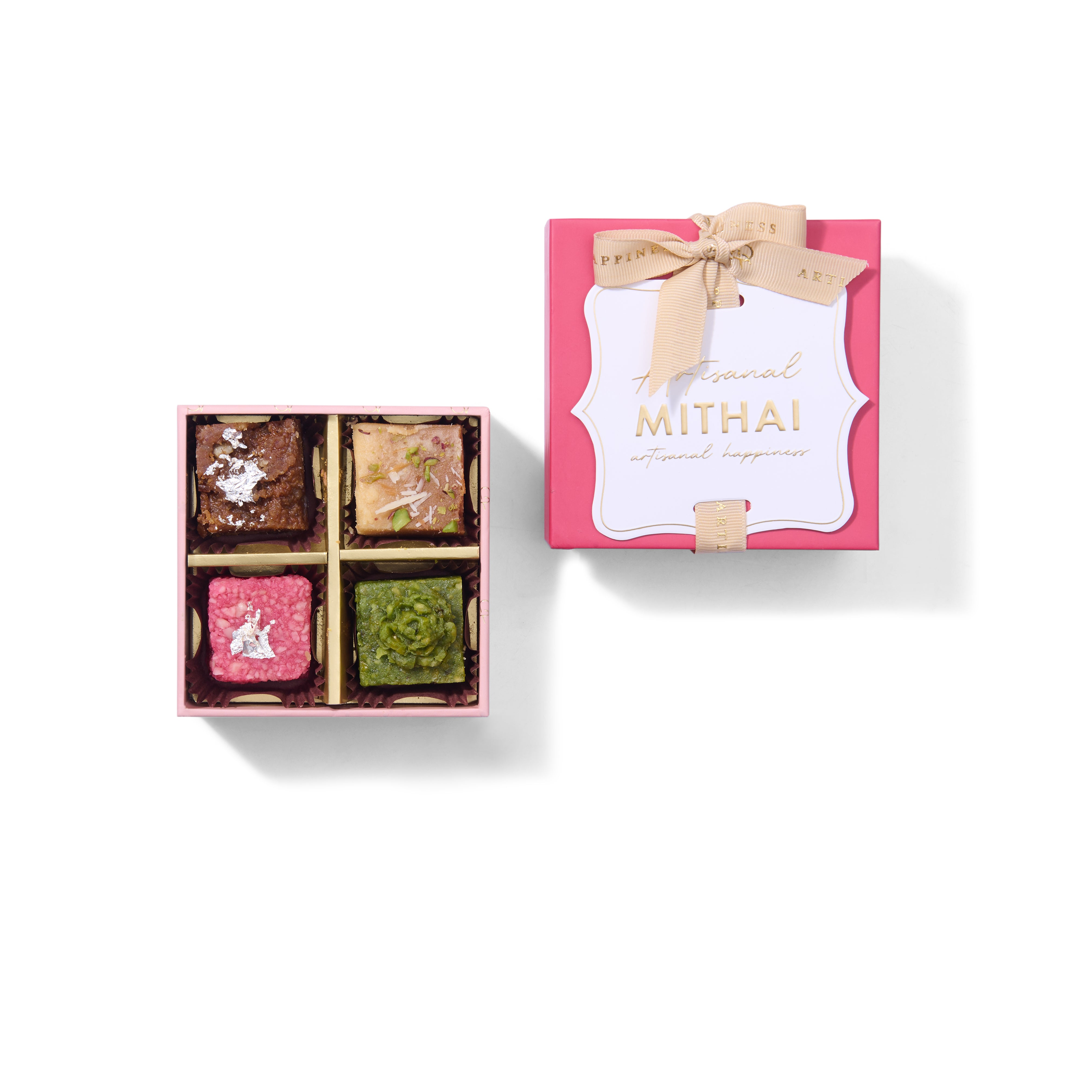 Petite 4pc Assorted Mithais - Ashay's Pick