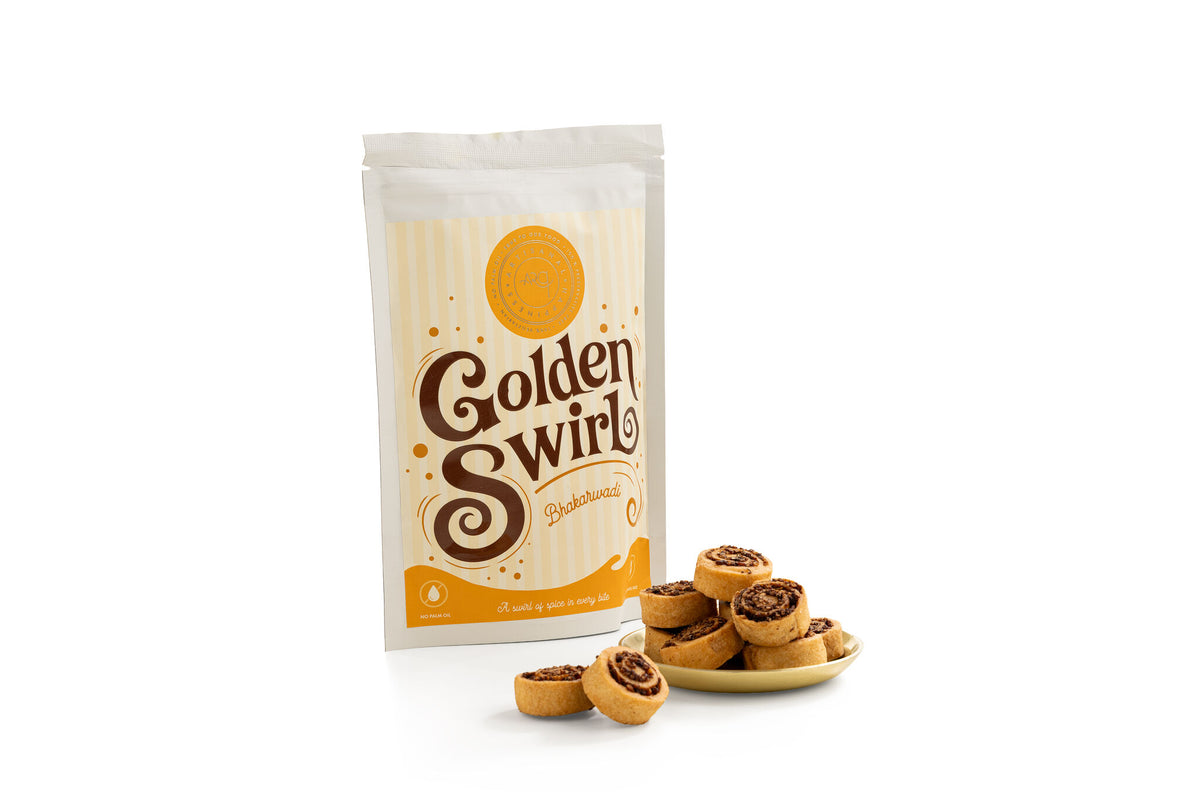 Golden Swirl (Bhakarwadi)