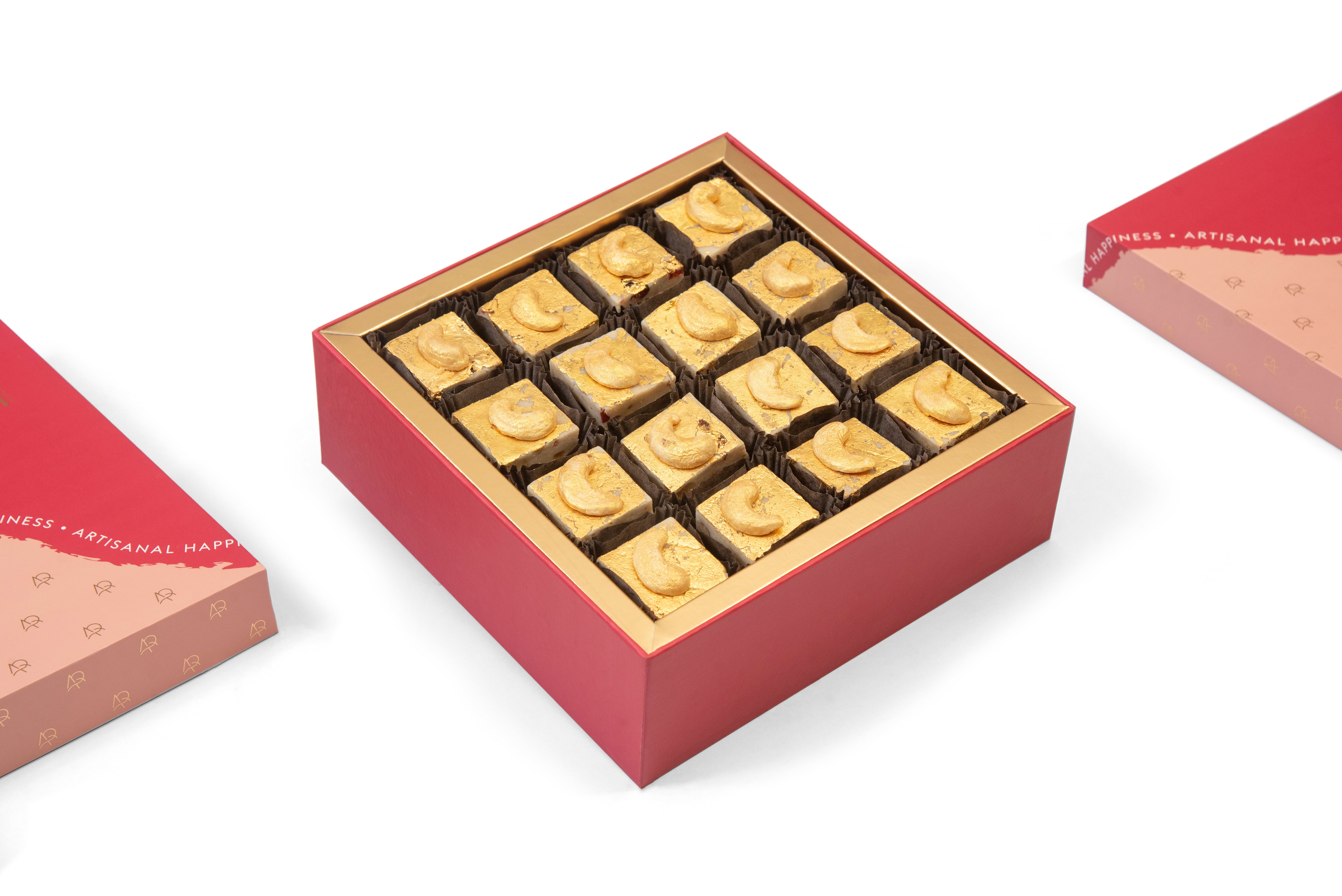 Sweet 16 Pc Cashew Nougat