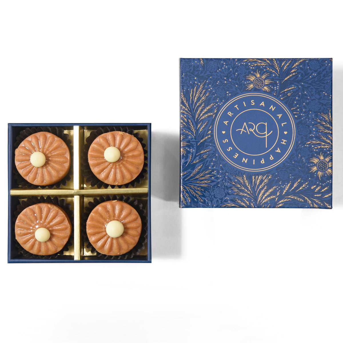 Petite 4pc Caramel Pedha