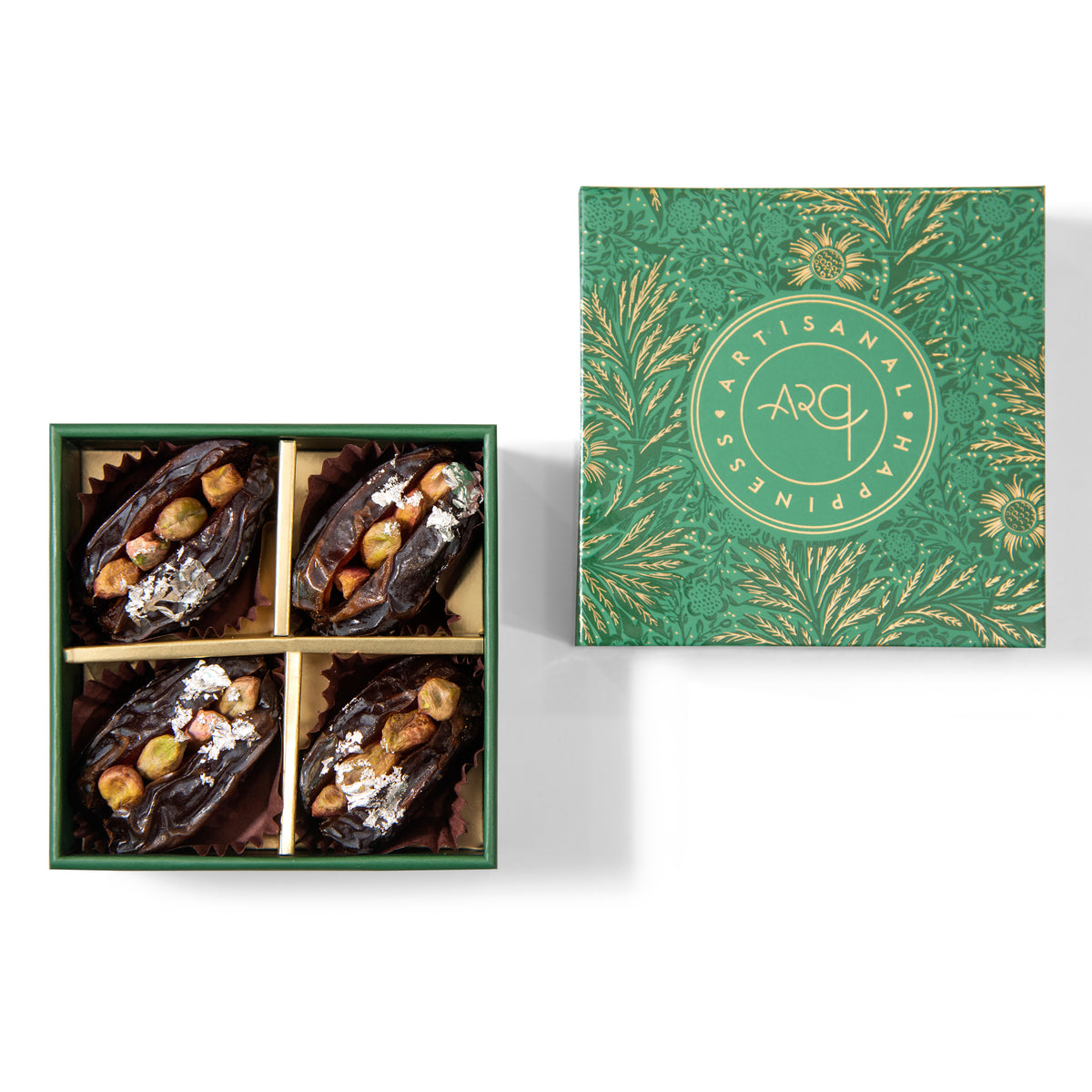 Petite 4pc Pistachio Dates