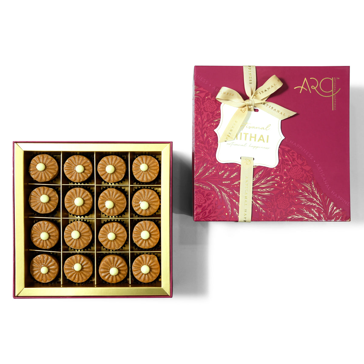 Sweet 16pc Caramel Pedha