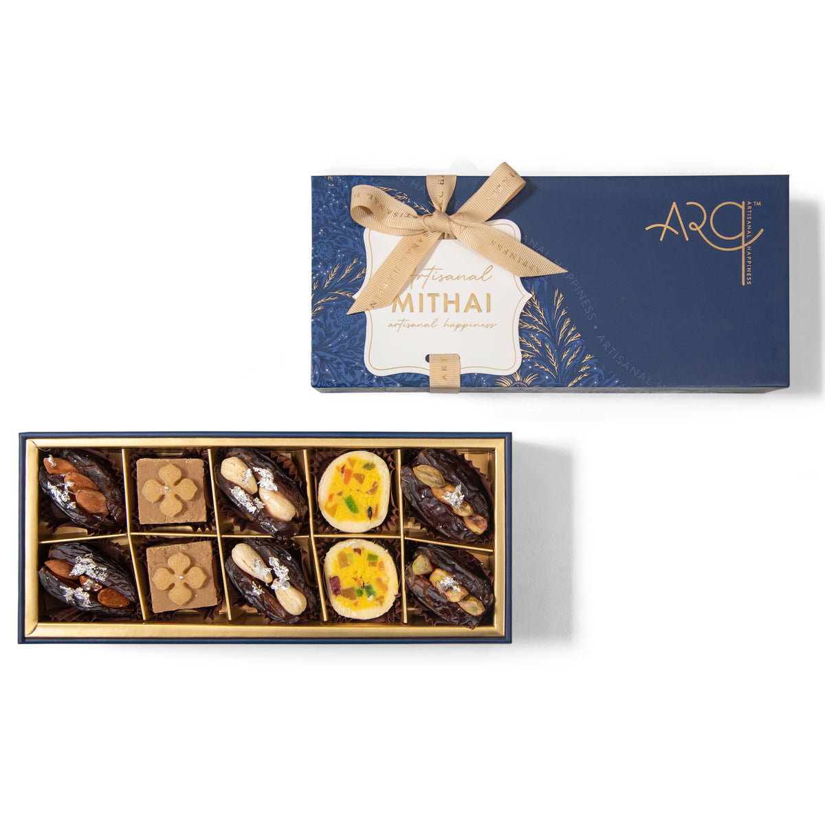 Tenner 10pc Mithai & Dates Box