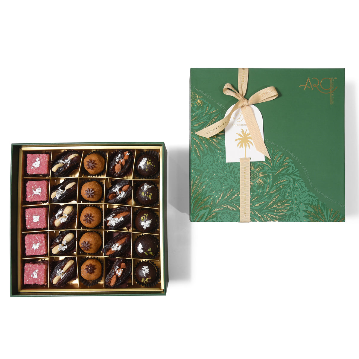 Trunk 25pc Classic Mithai & Dates Box
