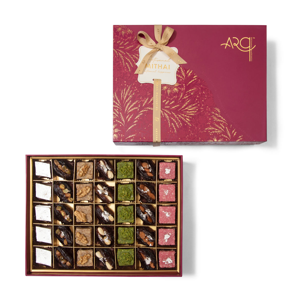 Royal 35pc Mithai & Dates Box