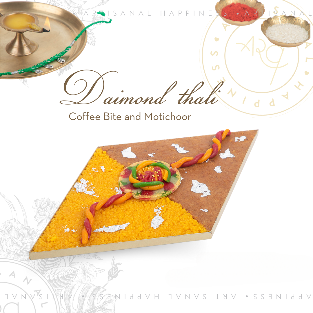 Diamond Thali - Coffee Bite & Motichoor