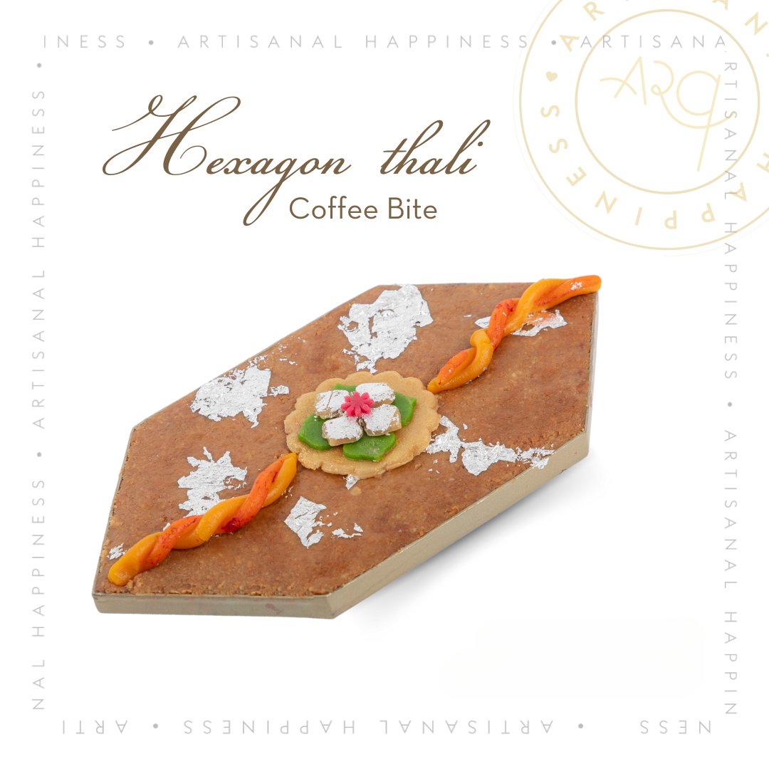 Hexagon Thali - Coffee Bite