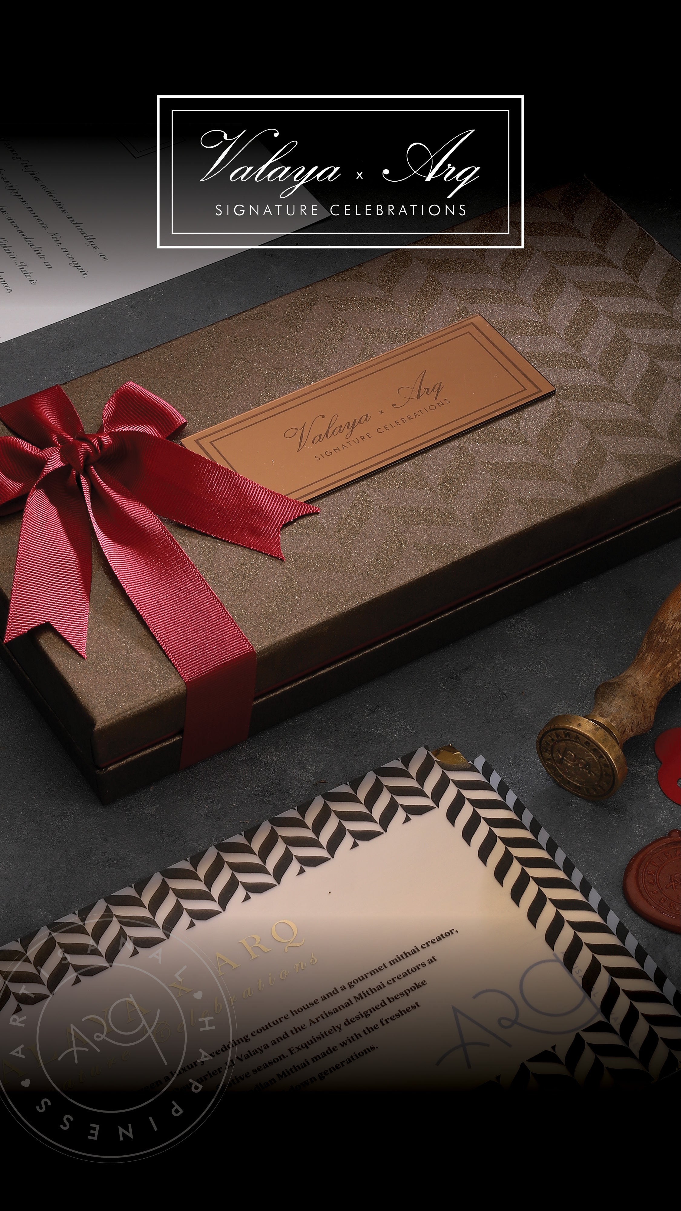 Valaya x Arq Mithai Box