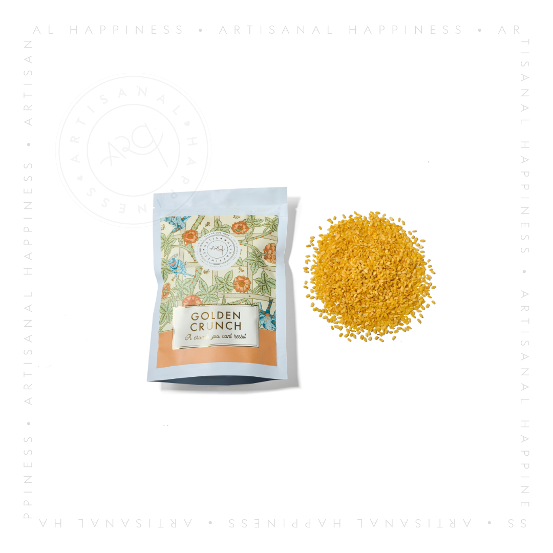 ZIP POUCH GOLDEN CRUNCH - MOONG DAL