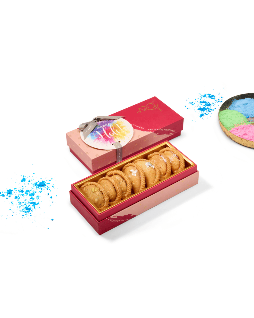 Assorted 7pcs Gujiya box