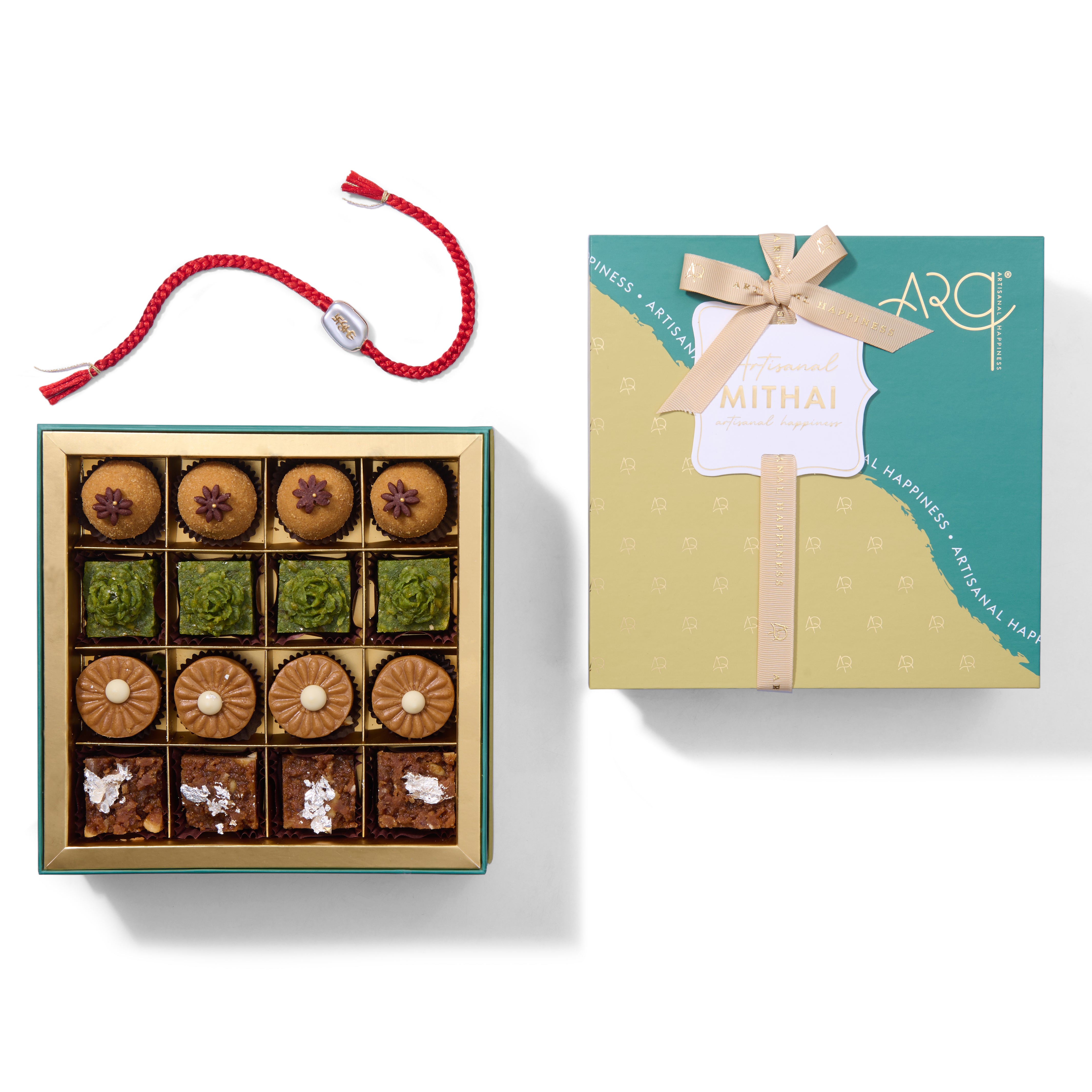 Sweet 16pc Assorted Mithais with Rakhi - Neha's Pick