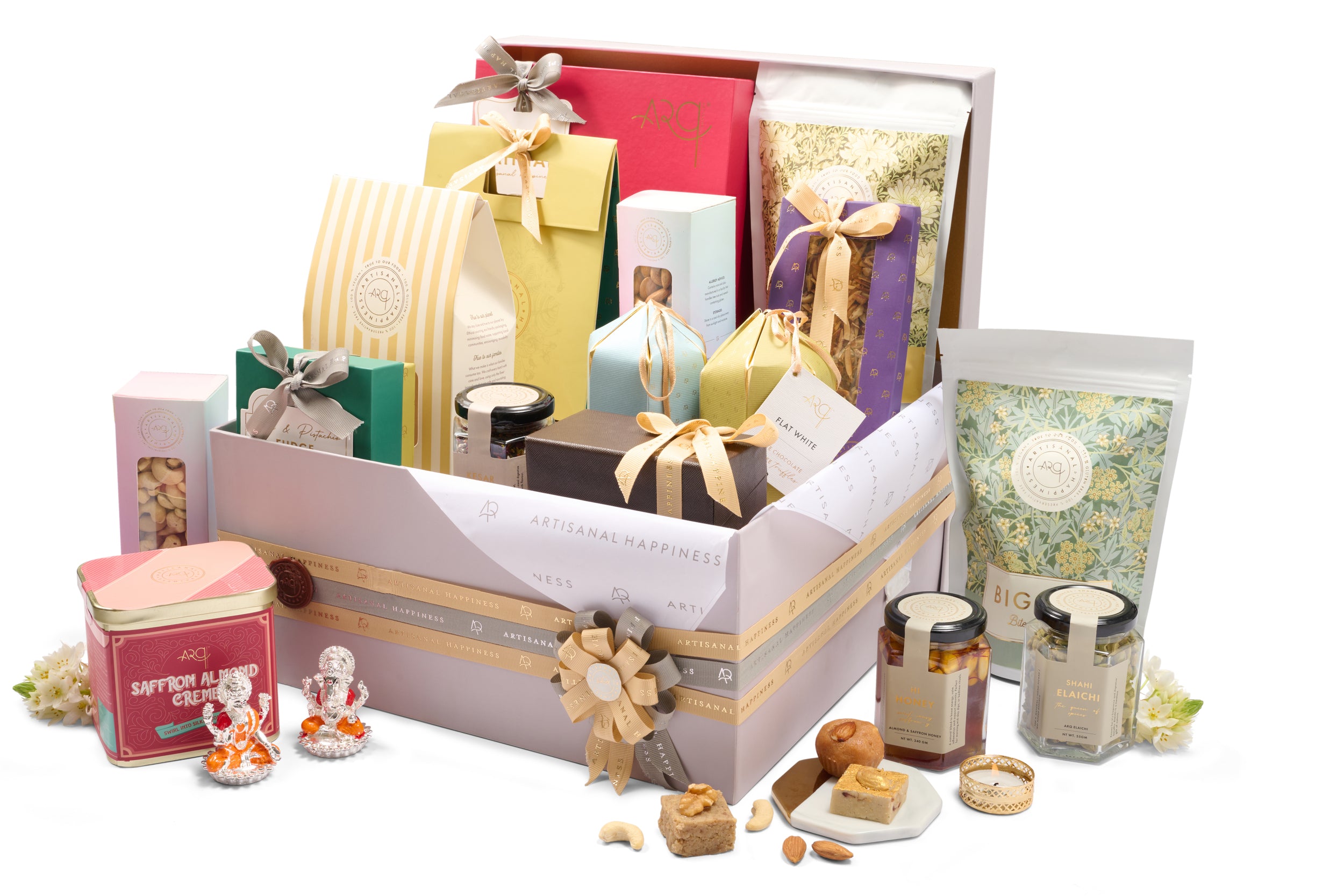 Diwali Open Grand Master Hamper with Laxmi Ganesh Idol
