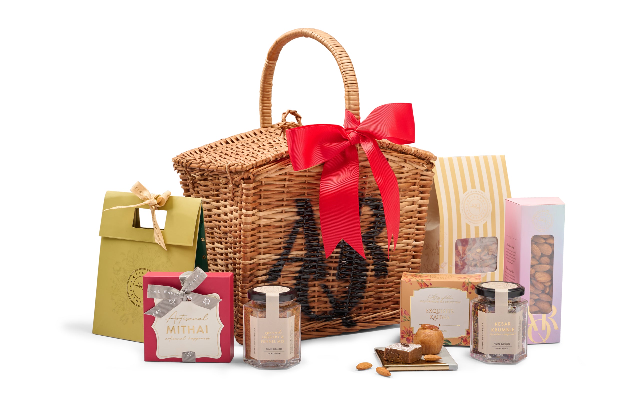 Diwali Small Wicker Basket