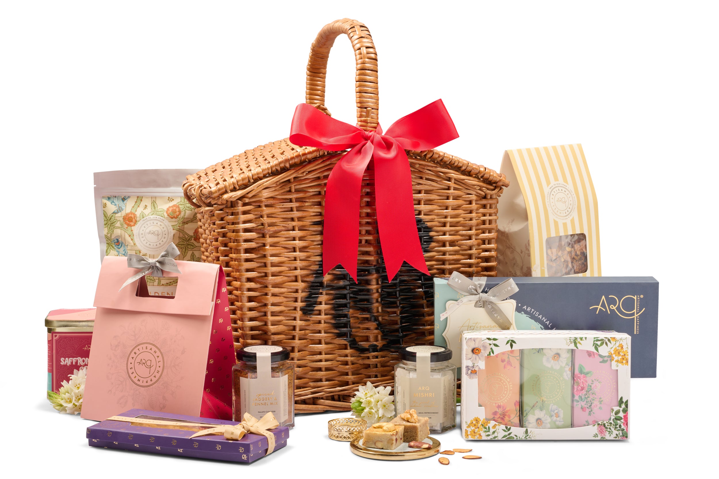 Diwali Medium Wicker Basket