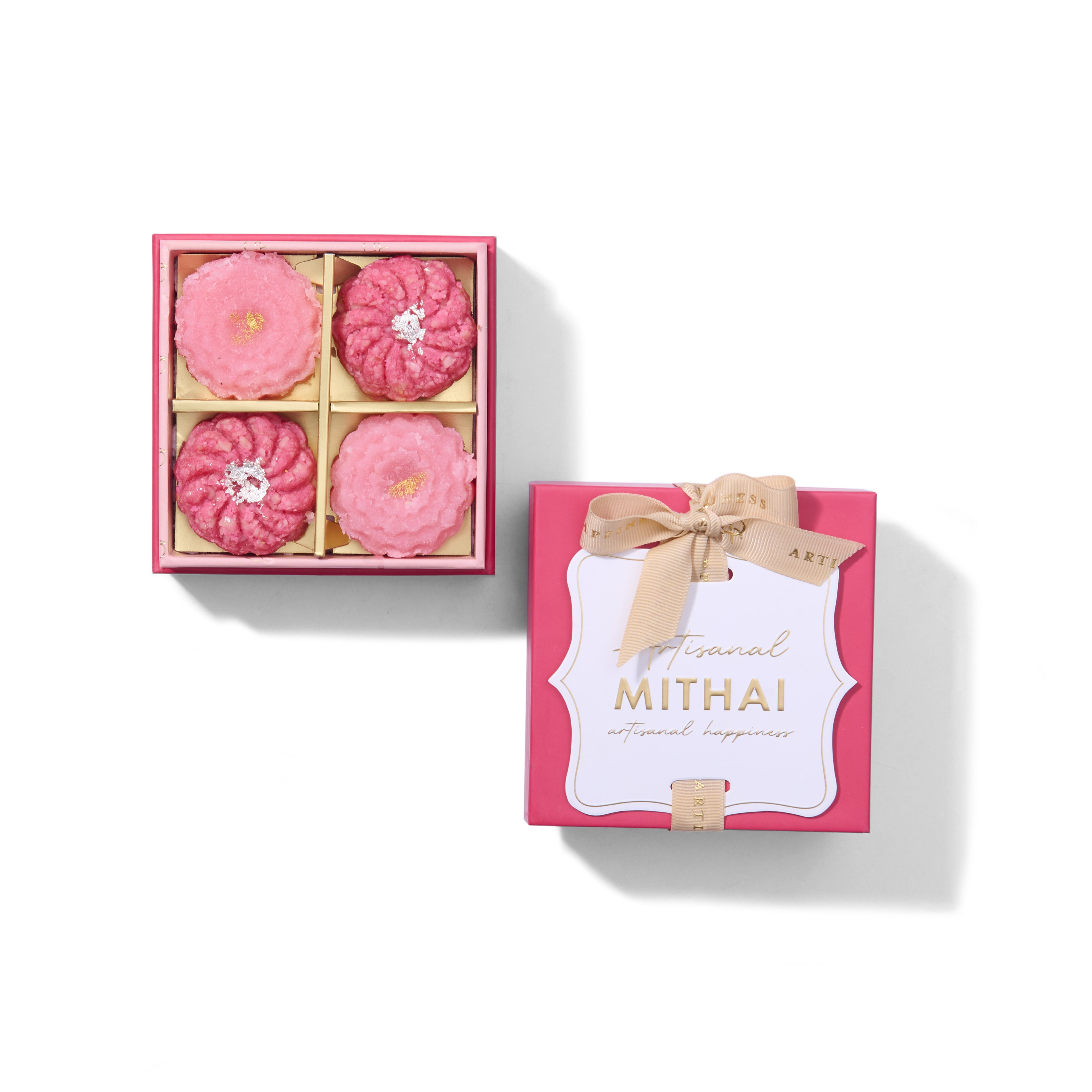 Petite 4pc Pink Florals