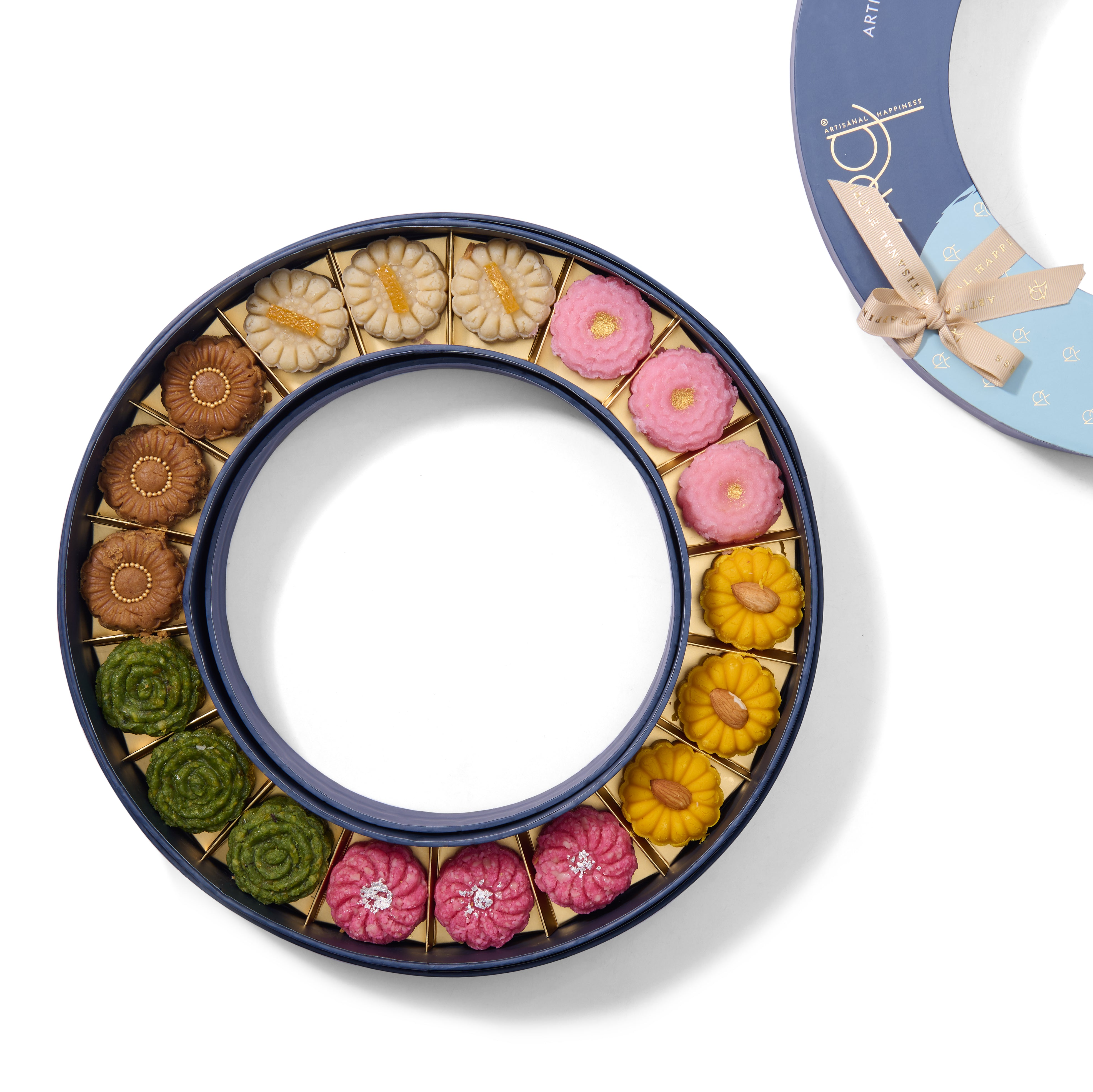 Tiara 18pc Assorted Floral Mithais