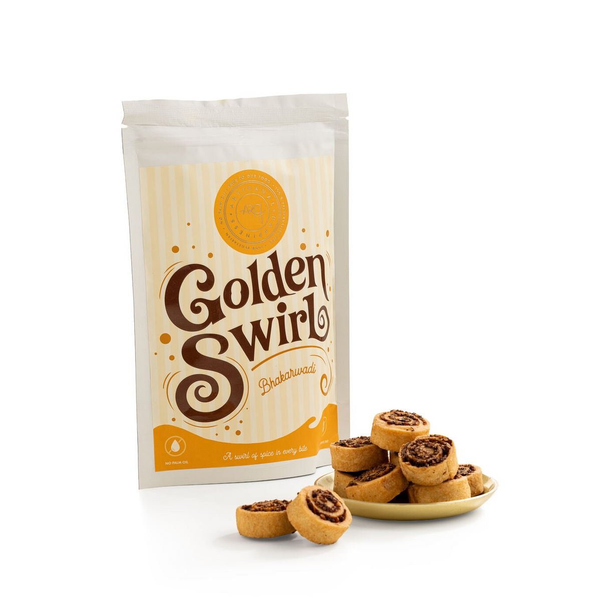 Golden Swirl (Bhakarwadi)