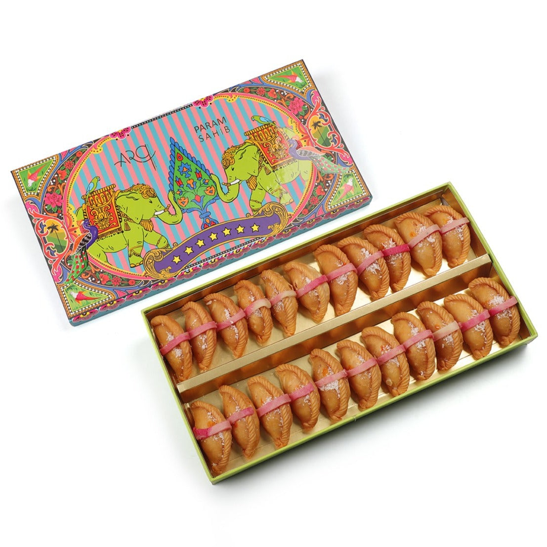 Coconut Gujia Box (22 pieces)