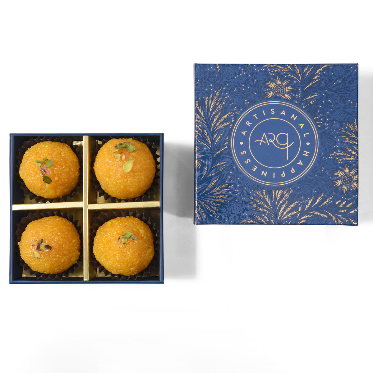 Petite 4pc Motichoor Laddoo