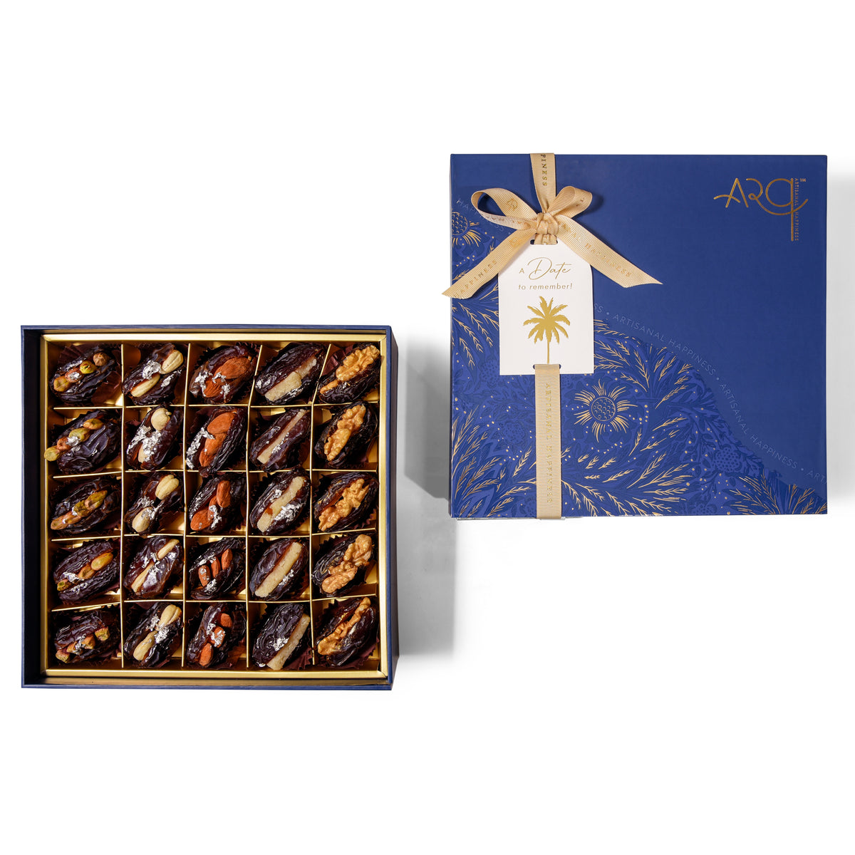 Trunk 25pc Assorted Stuffed Dates
