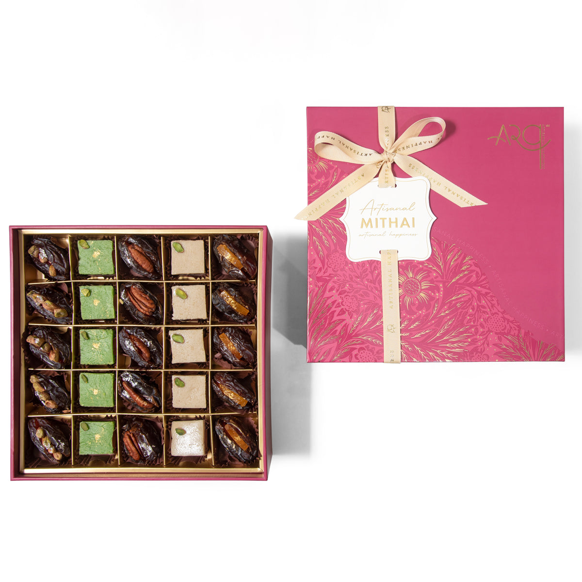 Trunk 25pc Signature Mithai & Dates Box