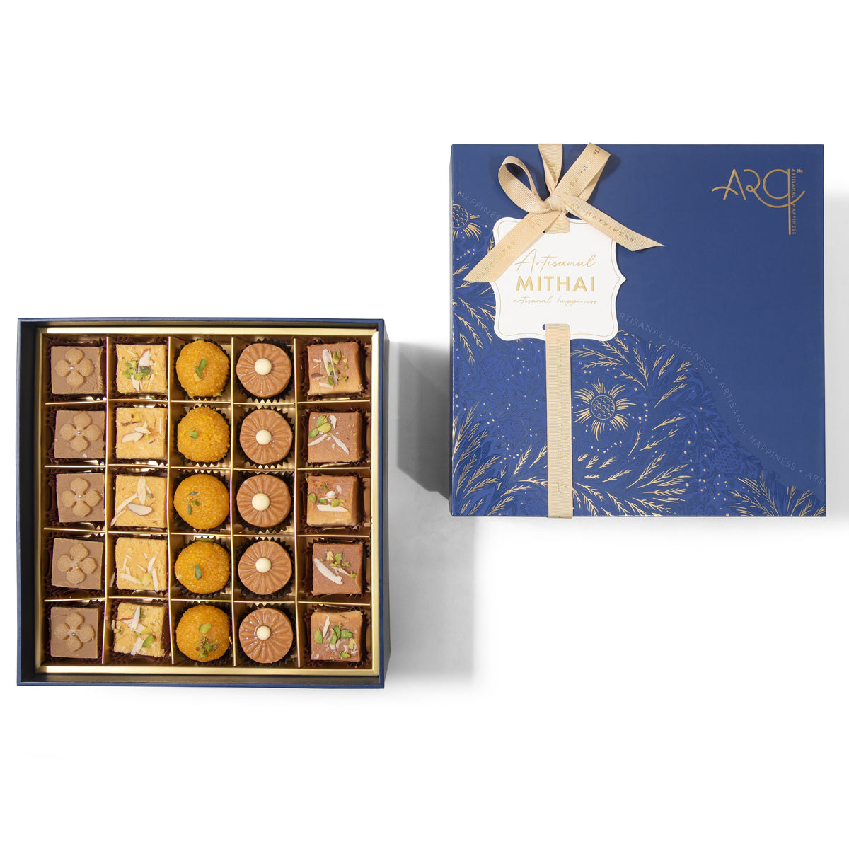 Trunk 25pc Festive Assorted Mithais