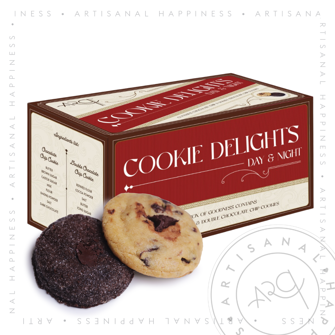 Cookie Box - Chocolate & Double Choco