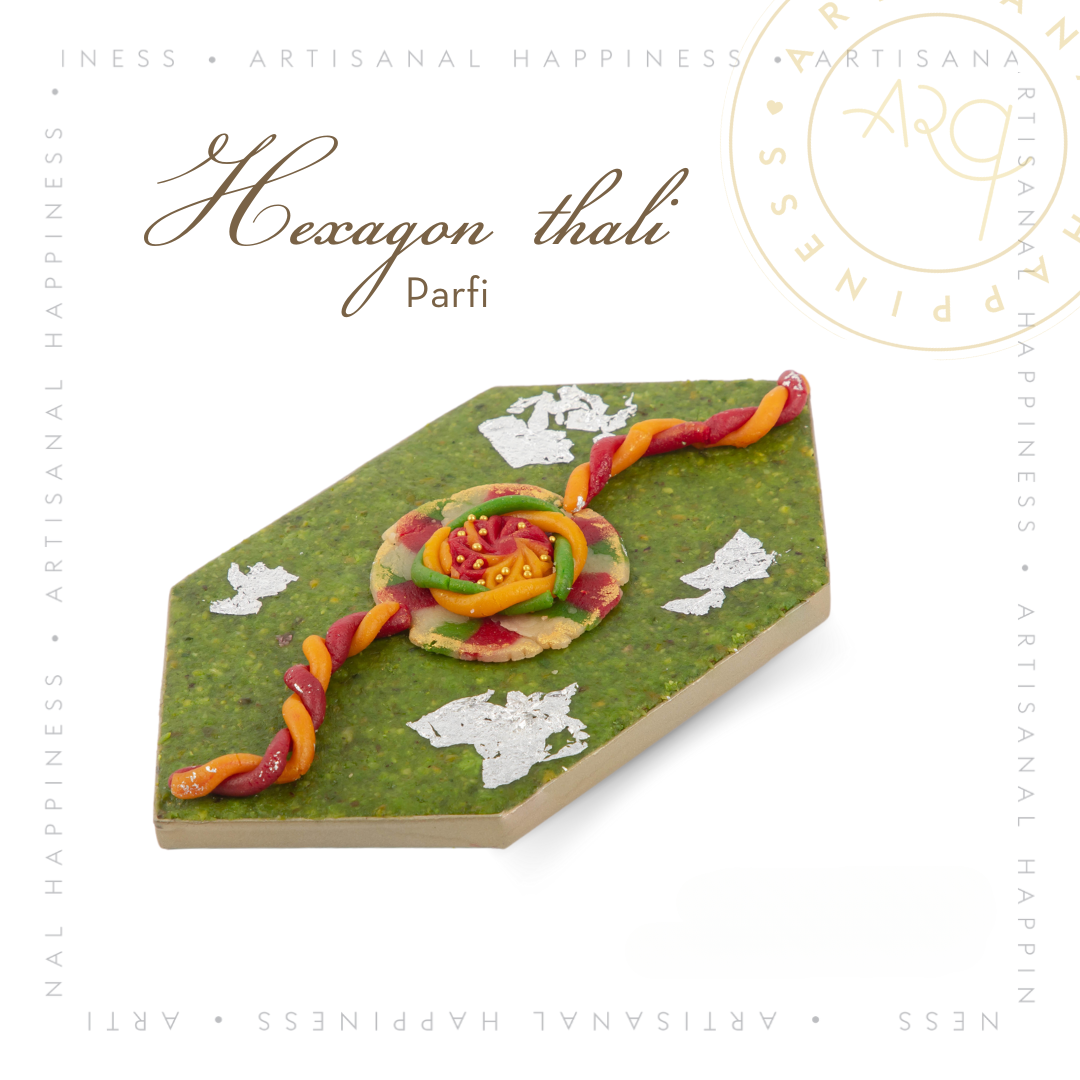 Hexagon Thali - Parfi